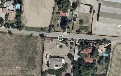 Vista aérea de la ubicación de Residencia Luz de María