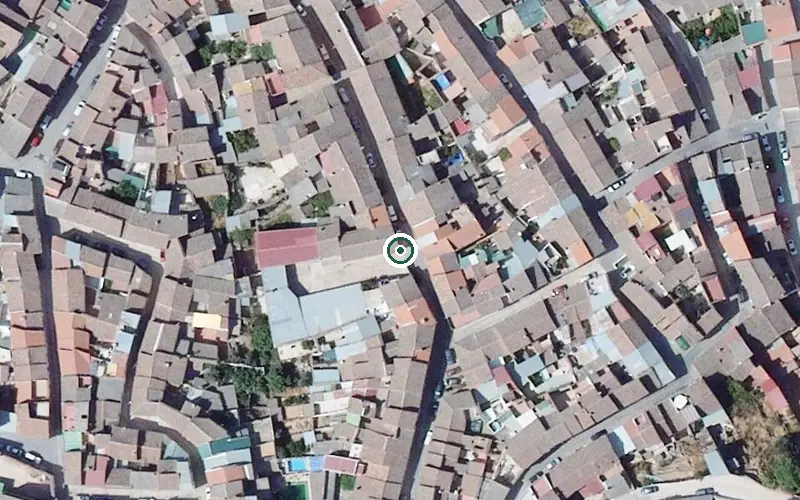 Vista aérea de la ubicación de Centro de Día para Mayores Ilugo