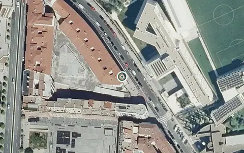 Vista aérea de la ubicación de Residencia Domusvi