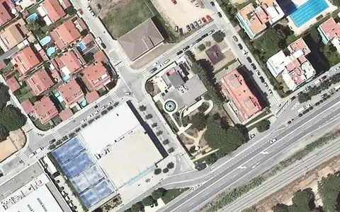 Vista aérea de la ubicación de Centre Residencial Especialitzat en Demències Vora Balís