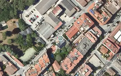 Vista aérea de la ubicación de Residencial Sant Crist 3a Edat