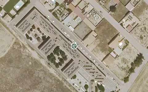 Vista aérea de la ubicación de Residencia de Mayores Martín Lozano Tello