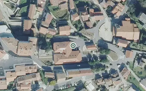 Vista aérea de la ubicación de Centro de Día para Persoas Maiores de Muros