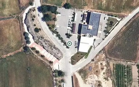 Vista aérea de la ubicación de Centre de dia ICAD. Institut Català d'Assistència Domiliària