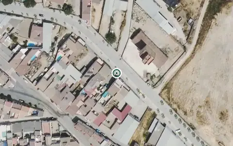 Vista aérea de la ubicación de Centro Residencial para Mayores San Antonio