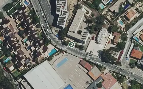 Vista aérea de la ubicación de Residencia de Personas Mayores Dependientes Gerusia