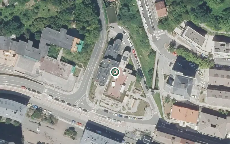 Vista aérea de la ubicación de Residencia Fundación Pública San Andrés Egoitza