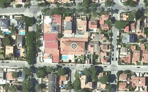 Vista aérea de la ubicación de Residencia Geriátrica Catite