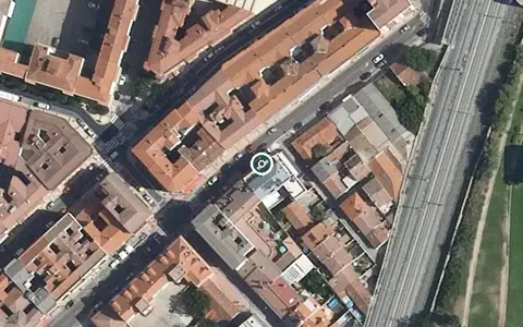 Vista aérea de la ubicación de Unidad de Estancias Diurnas