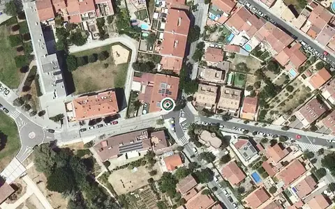 Vista aérea de la ubicación de Llar d'avis Sant Quirze