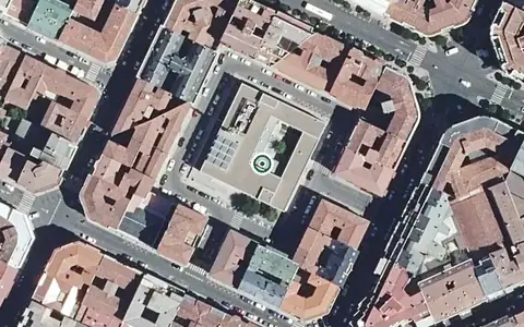 Vista aérea de la ubicación de Unidad de Estancias Diurnas León i