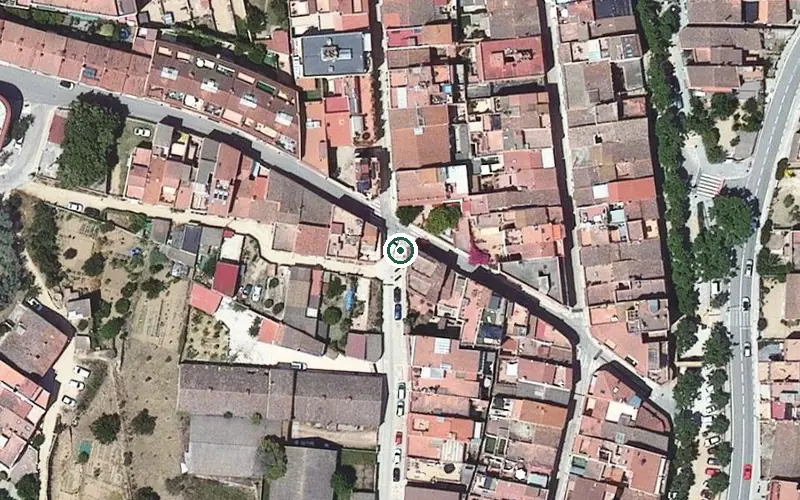 Vista aérea de la ubicación de Centre de dia de la Residència Nostra Sra. del Remei