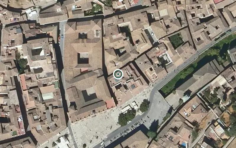 Vista aérea de la ubicación de Viviendas Tuteladas San Juan de Dios