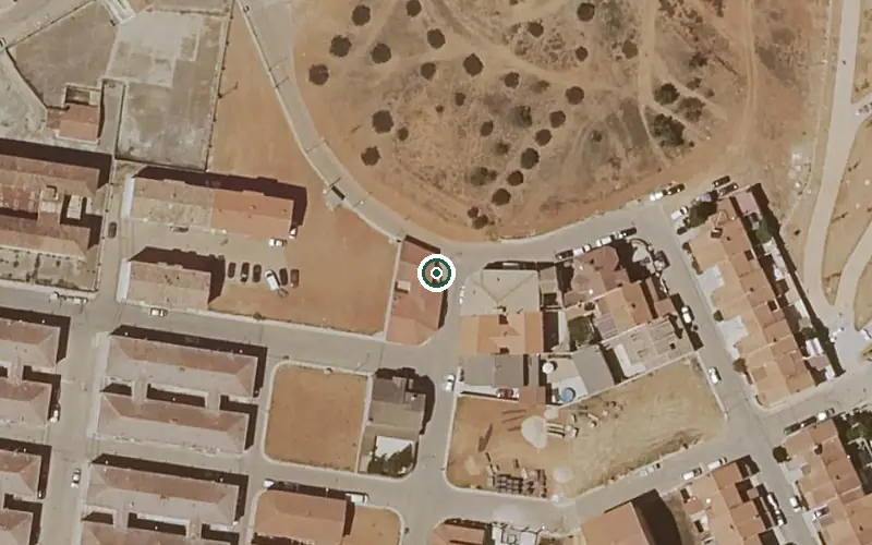 Vista aérea de la ubicación de Vm de Motilla del Palancar