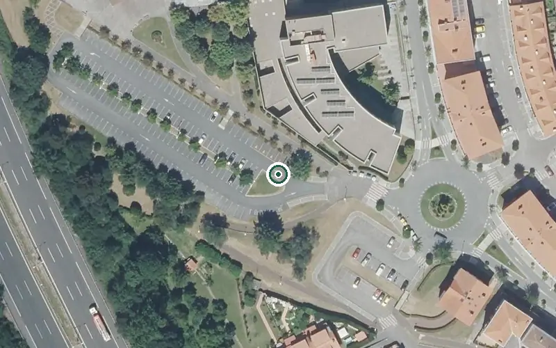 Vista aérea de la ubicación de Centro de Día Arandia