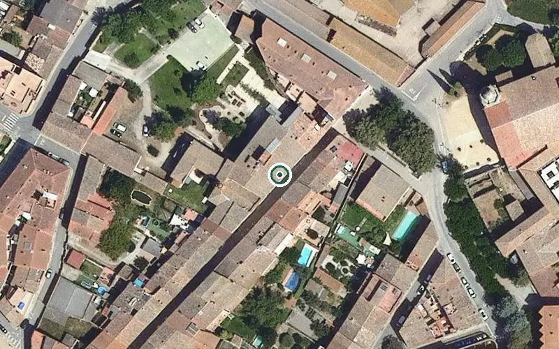Vista aérea de la ubicación de Sagrat Cor