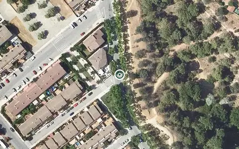 Vista aérea de la ubicación de Residència Municipal Can Comelles