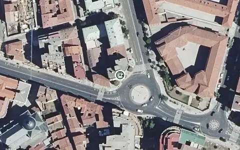 Vista aérea de la ubicación de Residencia de Personas Mayores Santo Martino