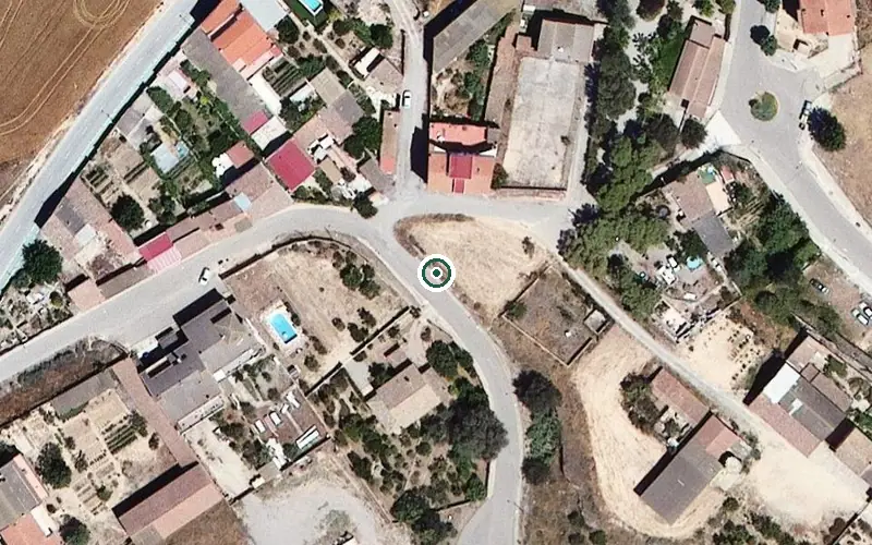 Vista aérea de la ubicación de Residència geriàtrica Santa Maria