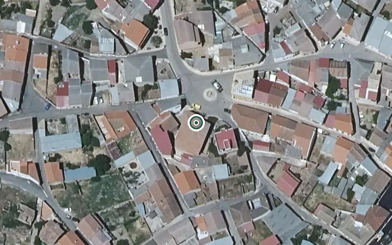 Vista aérea de la ubicación de Vivienda de Mayores