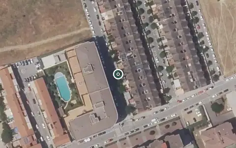 Vista aérea de la ubicación de Pisos Tutelados Nuestra Señora del Rosario
