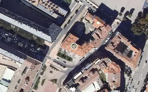 Vista aérea de la ubicación de Residencia de Religiosas Angelicas