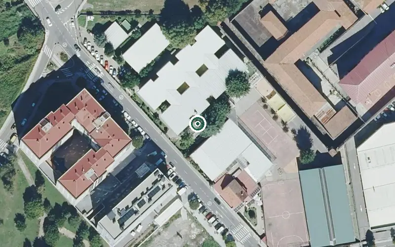 Vista aérea de la ubicación de Residencia para Personas Mayores Emera Vigo