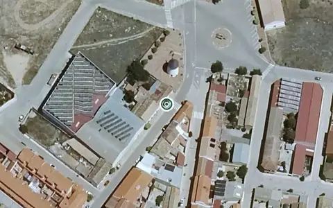 Vista aérea de la ubicación de Centro de Día Municipal