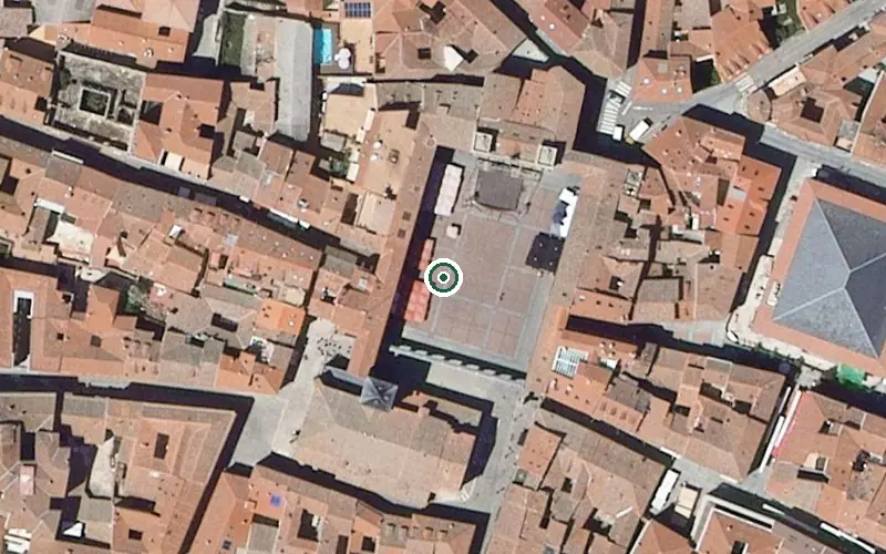 Vista aérea de la ubicación de Residencia de Personas Mayores