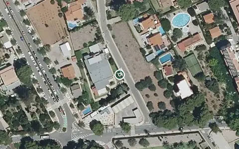 Vista aérea de la ubicación de Residencia P.m.d. Geriátrica de Benicassim