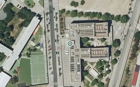 Vista aérea de la ubicación de Residencia Bouco Madrid Sanchinarro
