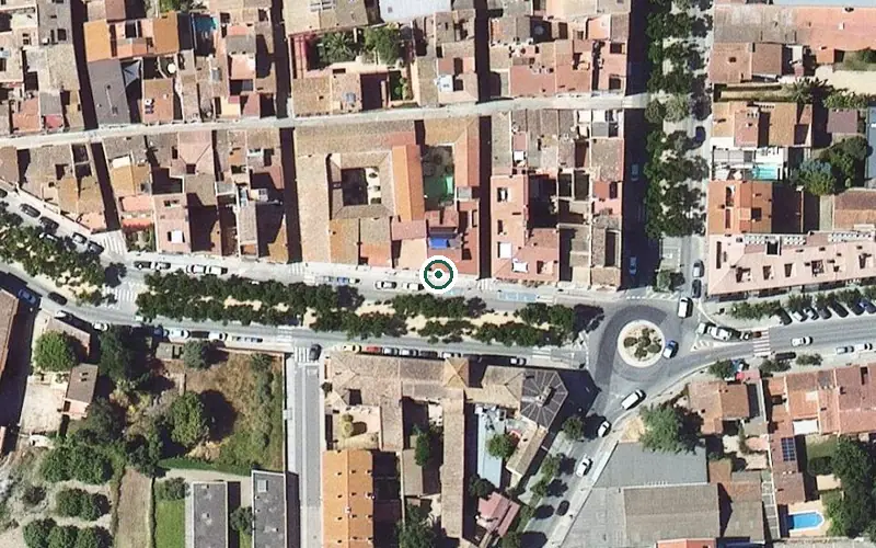 Vista aérea de la ubicación de Residència Geriàtrica Vila Vella