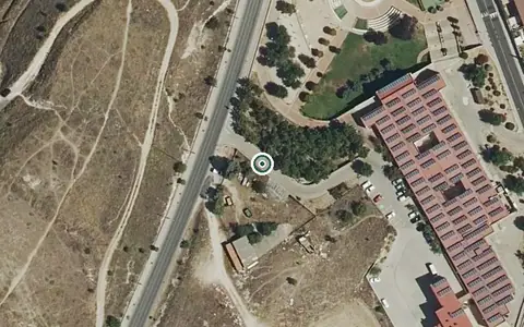 Vista aérea de la ubicación de Residencia y Centro de Día Municipal de Campo Real- Campo Real