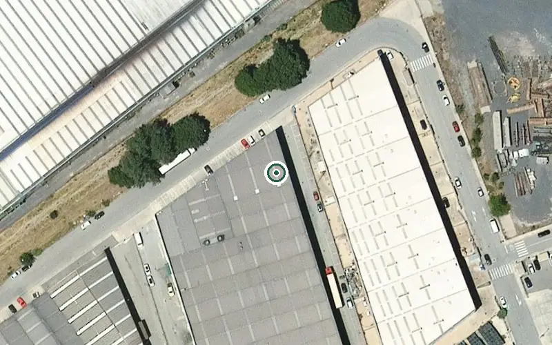 Vista aérea de la ubicación de Centre de dia per a Gent Gran la Geltrú