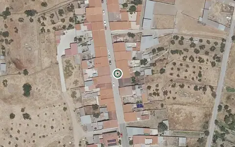 Vista aérea de la ubicación de Centro Residencial para Mayores Municipal Santa Ana