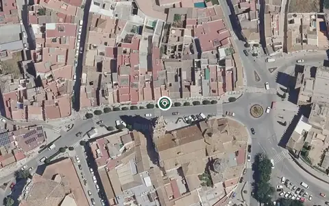 Vista aérea de la ubicación de Residencia Asistida Municipal San Pedro
