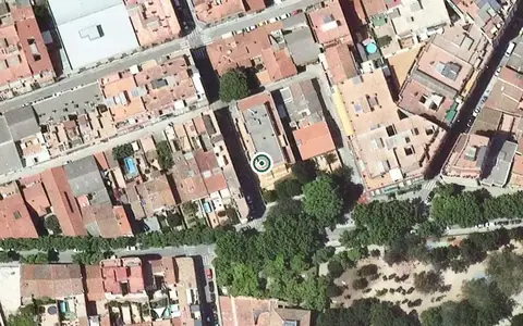 Vista aérea de la ubicación de Centre de dia la Immaculada