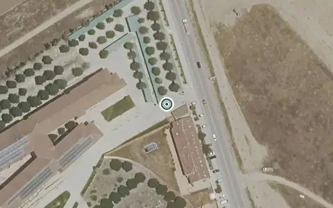 Vista aérea de la ubicación de Residencia de Mayores Virgen de la Oliva