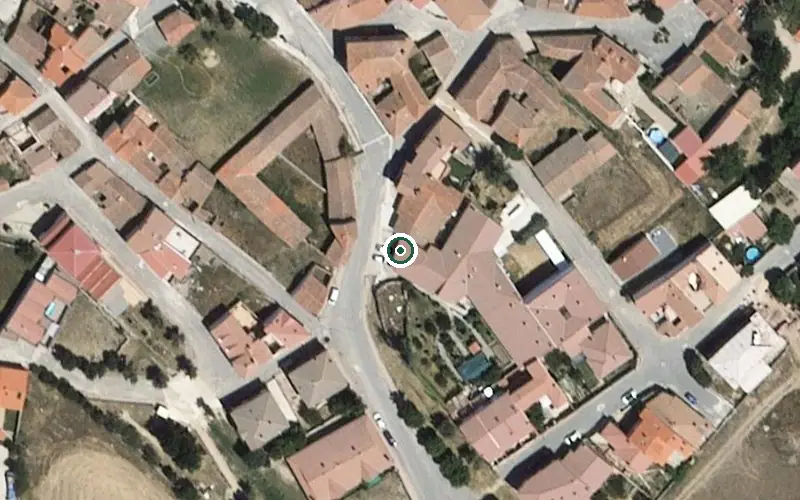 Vista aérea de la ubicación de Residencia de Personas Mayores Proyecto Esperanza