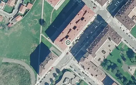 Vista aérea de la ubicación de Apartamentos Sierra del Sueve