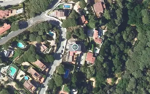 Vista aérea de la ubicación de Llar d'Argentona