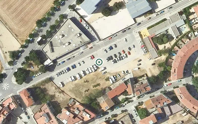 Vista aérea de la ubicación de Residència Montmeló