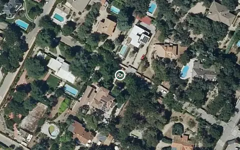 Vista aérea de la ubicación de Residencia Santa María de los Ángeles