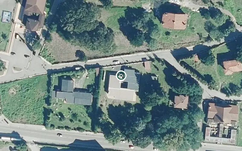 Vista aérea de la ubicación de Residencia Geriátrica Nelva