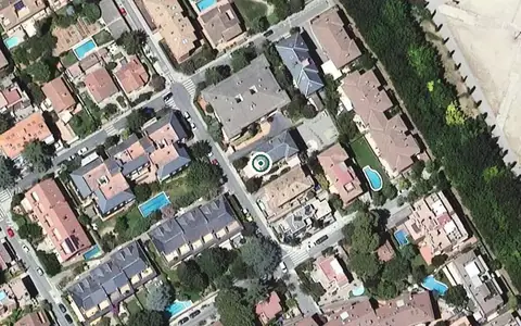 Vista aérea de la ubicación de Residència Sant Salvador