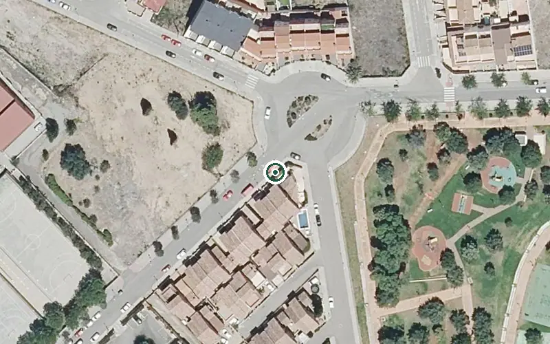 Vista aérea de la ubicación de Residencia P.m.d. Mnor. Fernando Ferris Onda