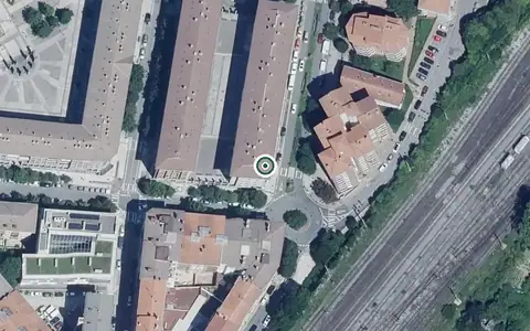 Vista aérea de la ubicación de Residencia Servicios Bidasoa Egoitza