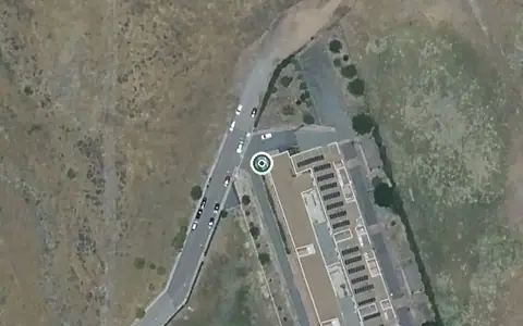 Vista aérea de la ubicación de Residencia de Mayores Hedra