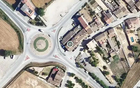 Vista aérea de la ubicación de Bel Edad de Sils, centre de dia