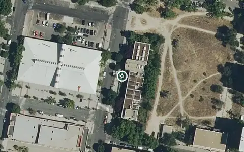 Vista aérea de la ubicación de Centro de Día Municipal Orcasur